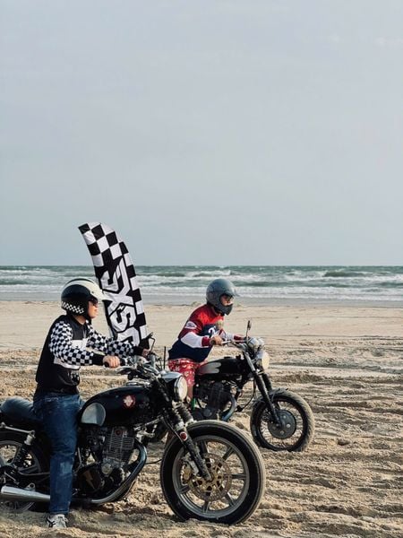 ÁO RAW MOTOCROSS ĐEN CHECKER