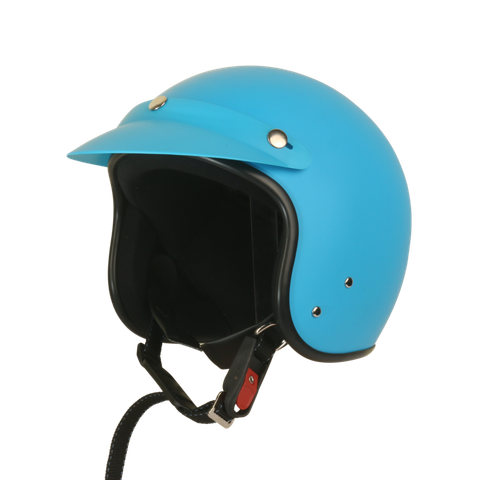 Mũ 3/4 cromo 111 xanh dương nhám