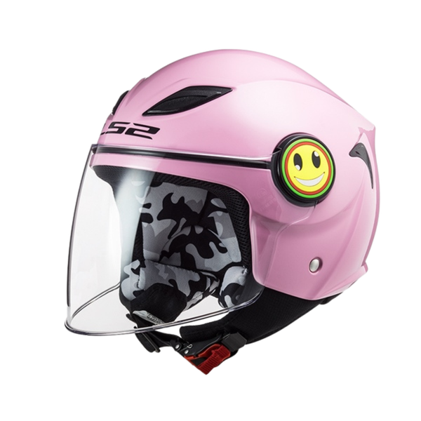 LS2 OF602 FUNNY FOR KID Gloss Pink
