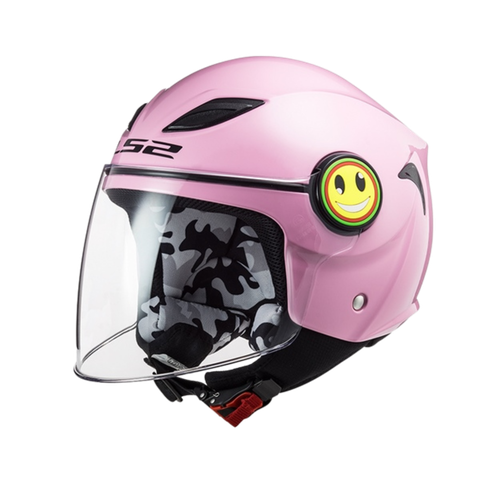 LS2 OF602 FUNNY FOR KID Gloss Pink