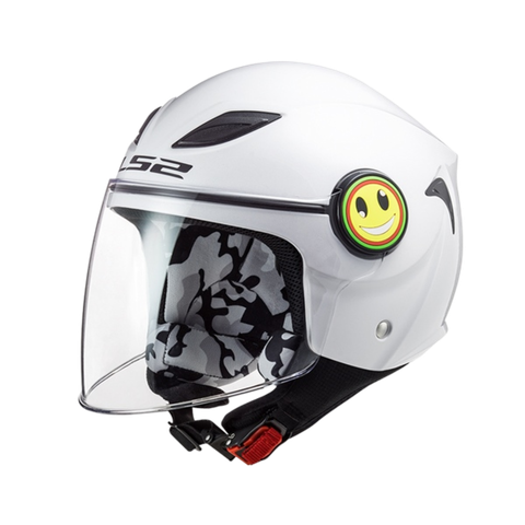 LS2 OF602 FUNNY FOR KID Gloss White