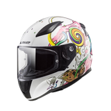 LS2 FF353 Rapid For Kid Crazy Pop White Pink