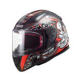 LS2 FF353 Rapid For Kid Voodoo Black Red
