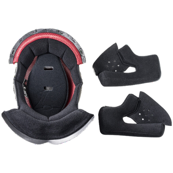 LS2 FF353 Rapid EVO Carrera Matt Black Red