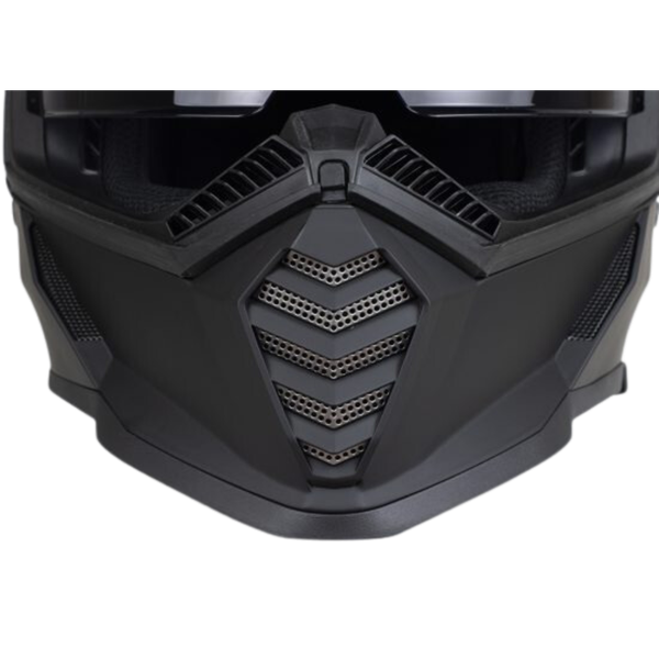LS2 MX436 EVO Crusher Black H-V Yellow