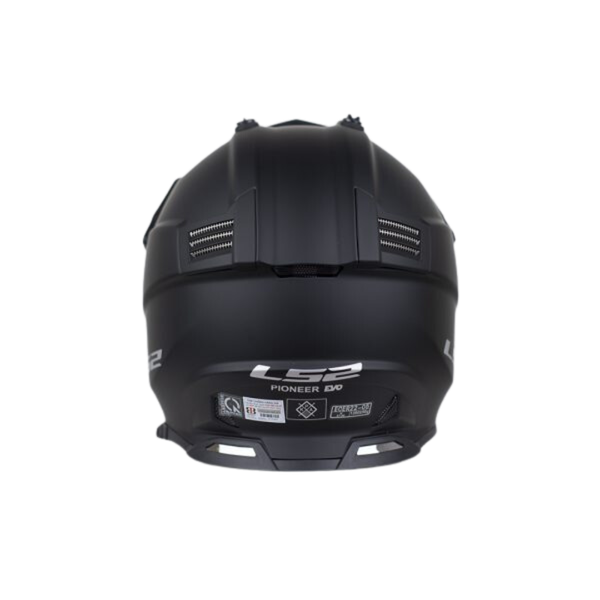 LS2 MX436 EVO Crusher Black H-V Yellow
