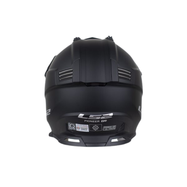 LS2 MX436 EVO Adventurer Black White