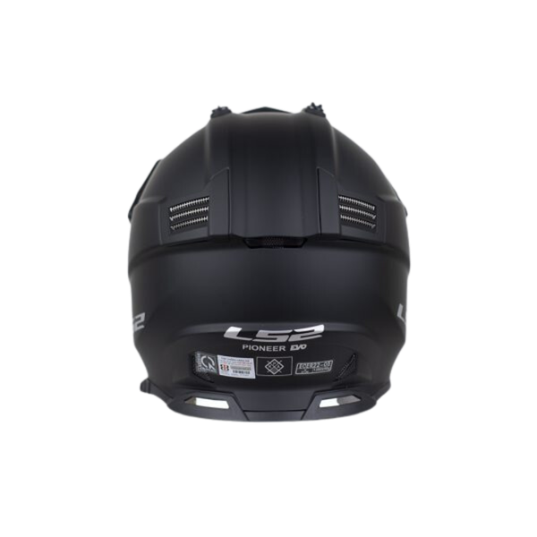 LS2 MX436 EVO KNIGHT MATT TITANIUM ORANGE