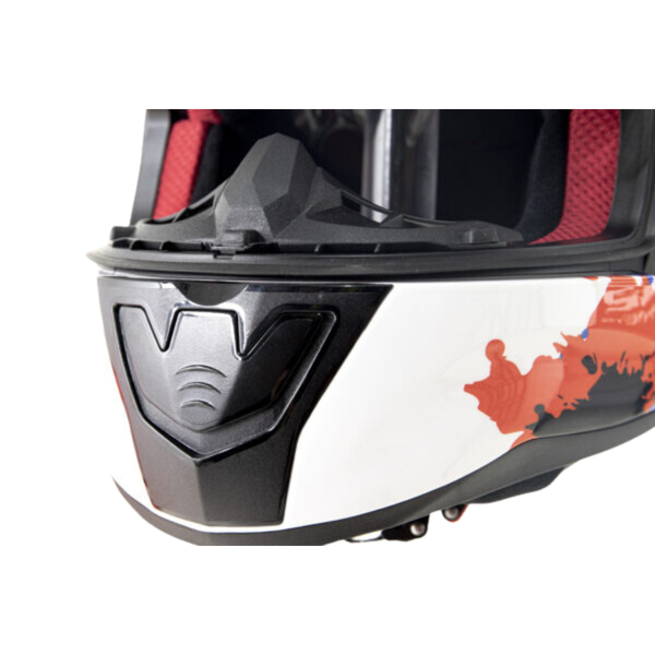 LS2 FF353 Rapid For Kid Monster White Blue