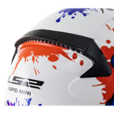 LS2 FF353 Rapid For Kid Crazy Pop White Pink