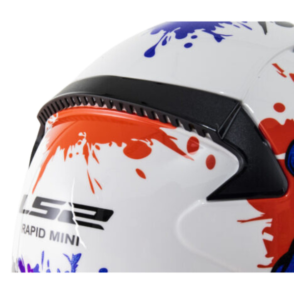 LS2 FF353 Rapid For Kid Crazy Pop White Pink