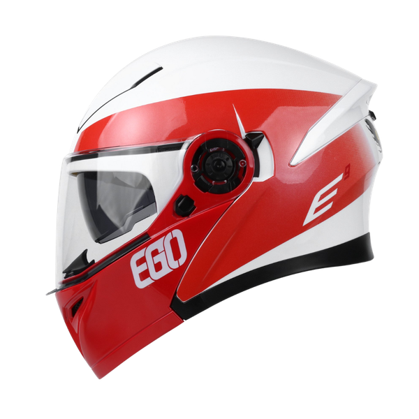 EGO E-9 Gloss 1# Pearl White Red