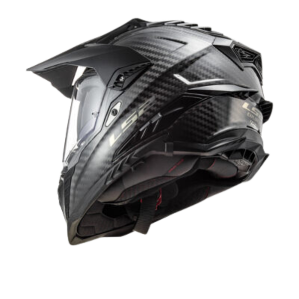 LS2 MX701 Explorer Carbon - Gloss carbon