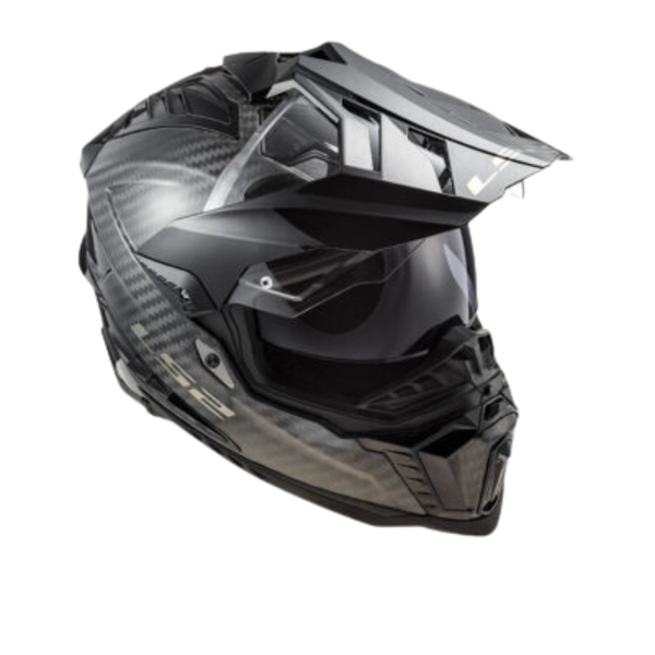 LS2 MX701 Explorer Carbon - Edge Fluo Orange