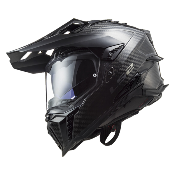 LS2 MX701 Explorer Carbon - Gloss carbon