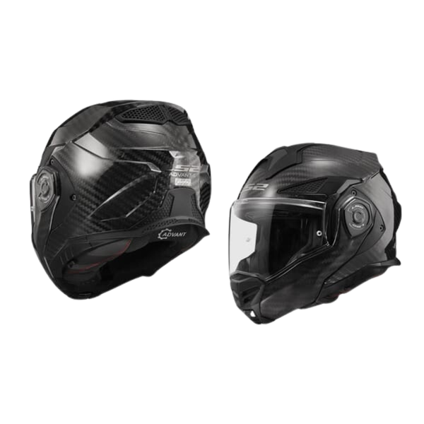 LS2 FF901 Advant X Carbon - Solid Carbon