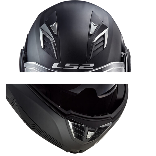 LS2 FF900 Valiant II Codex Black Titanium