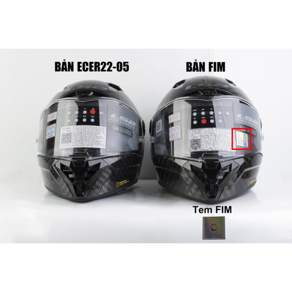 LS2 FF805 Thunder FIM Gloss Carbon