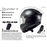 LS2 FF805 Thunder Plus Gloss Carbon