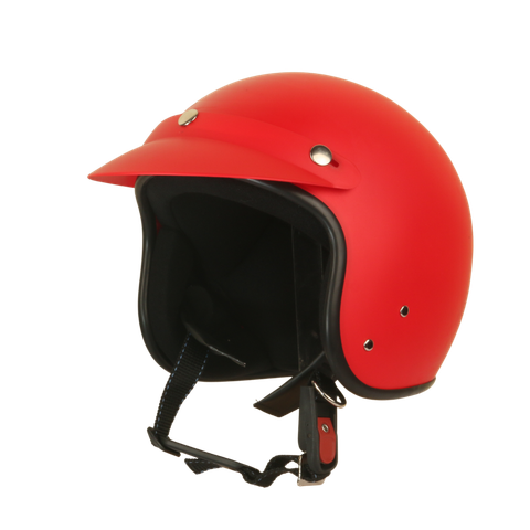 Mũ 3/4 cromo 111 đỏ nhám