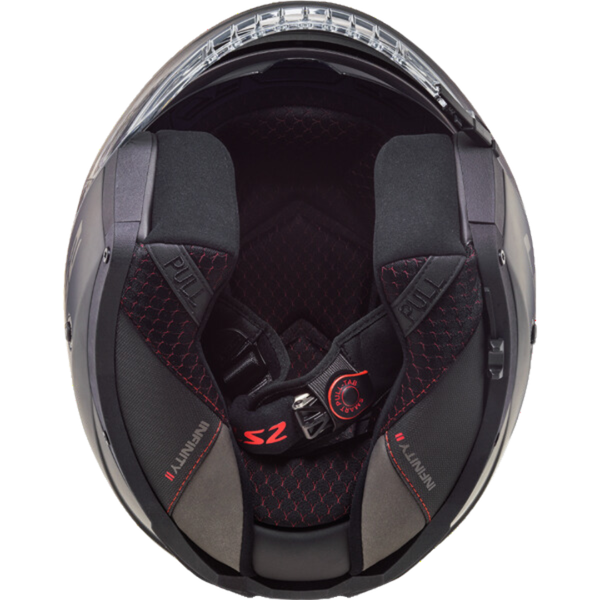 LS2 OF603 Infinity II Solid Gloss Black