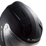 LS2 OF603 Infinity II Solid Gloss Black