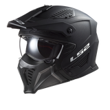 LS2 OF606 Solid Gloss Black