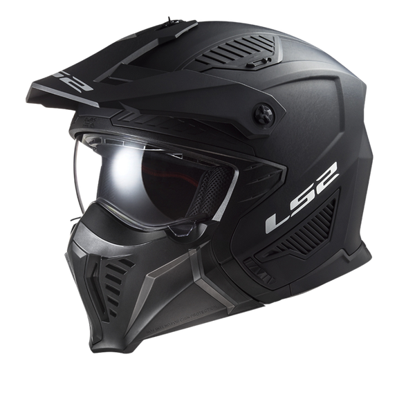 LS2 OF606 Solid Gloss Black