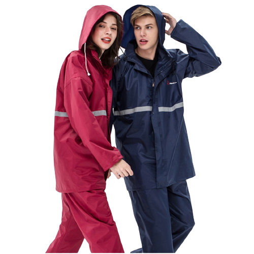 Áo mưa basic đỏ