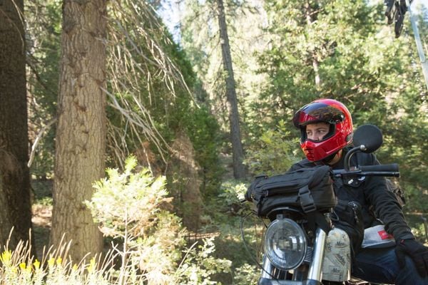 Lane splitter ece gloss blood red