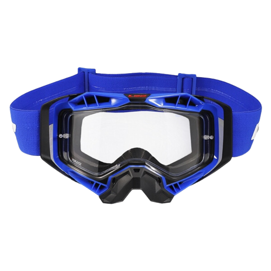 Kính LS2 Aura Black Blue