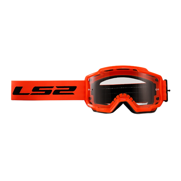 Kính LS2 Charger Orange - Cam - Clear
