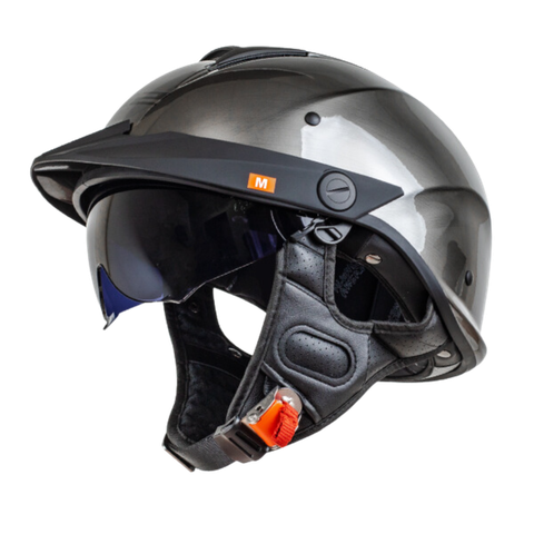 LS2 OF590 Gloss Brushed Alloy