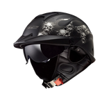 LS2 OF590 Bones Matt Black