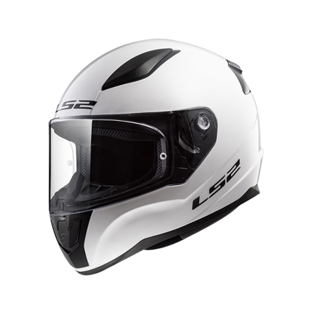 LS2 FF353 Rapid For Kid Gloss White