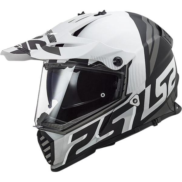 LS2 MX436 EVO Evolve White Gloss Black