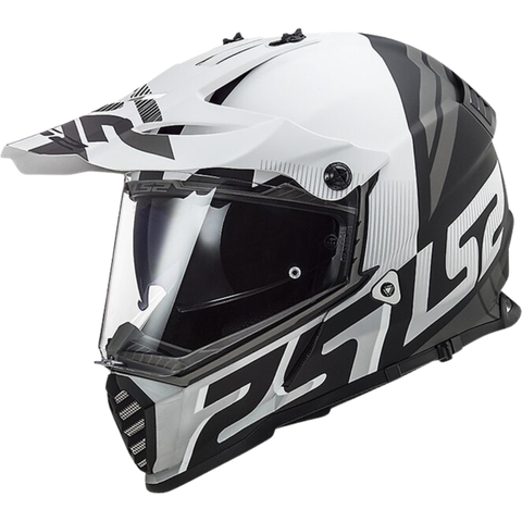 LS2 MX436 EVO Evolve White Gloss Black