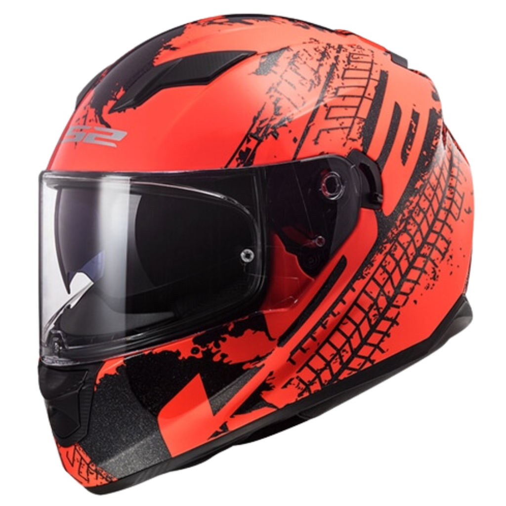 LS2 FF320 Hype Lava Fluo Orange Black