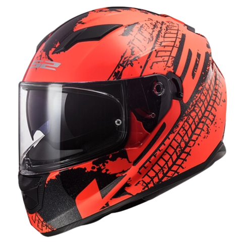 LS2 FF320 Hype Lava Fluo Orange Black