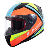 LS2 FF353 Rapid Blink Blue H-V Yellow