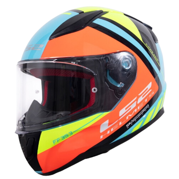 LS2 FF353 Rapid Blink Blue H-V Yellow