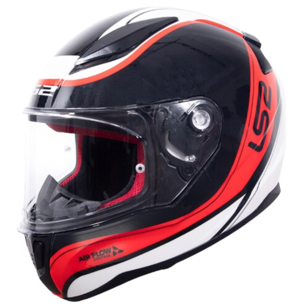 LS2 FF353 Rapid Deeper Gloss Black Red