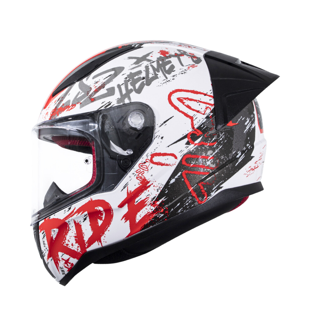 LS2 FF353 Rapid EVO Naughty White Red
