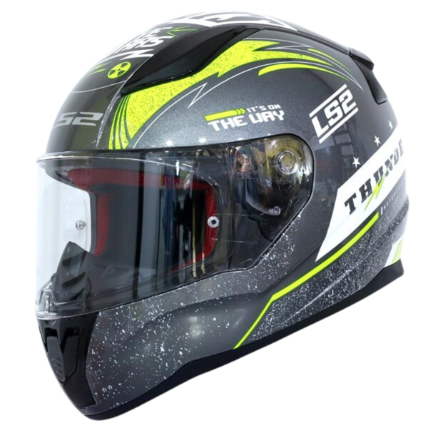 LS2 FF353 Rapid Thunder Black White Yellow