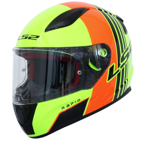 LS2 FF353 Rapid Multiply Orange Yellow