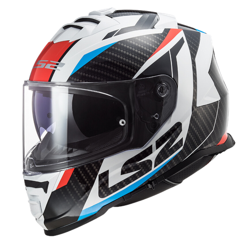 LS2 FF800 Racer Blue Red
