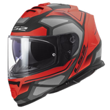LS2 FF800 Storm I Faster Matt Red Titanium