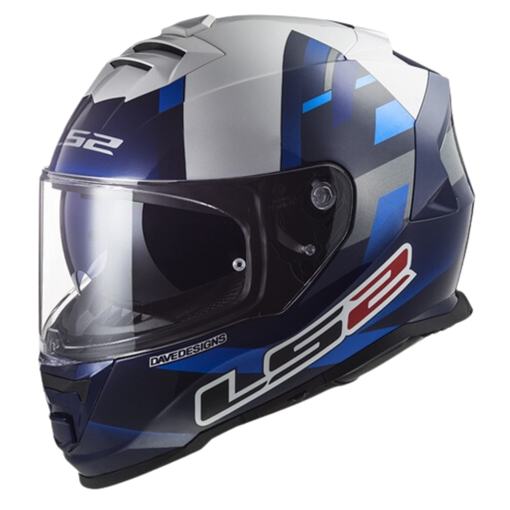 LS2 FF800 Mcphee Replica Blue White