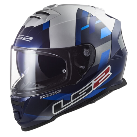 LS2 FF800 Mcphee Replica Blue White