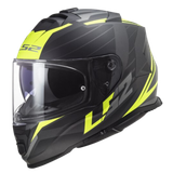 LS2 FF800 Nerve Gloss Black H-V Yellow